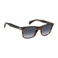 David Beckham DB 1197/S WR9 08 54 Brown Havana / Dark Blue Gradient Lenses