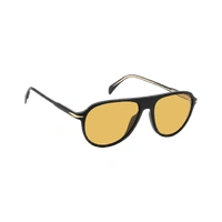 David Beckham DB 1200/S 003 HO 55 Matte Black / Yellow Lenses