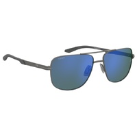 Under Armour UA Impulse 2/G 4UY V8 58 Ruthenium Grey / Green Mirror Lenses