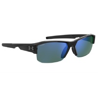 Under Armour UA Fanatical II 7ZJ V8 64 Black Green / Green Mirror Lenses