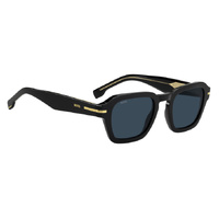 Hugo Boss BOSS 1853/S 807 KU 49 Black / Blue Avio Lenses