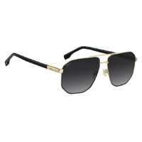 Hugo Boss BOSS 1832/S 0NZ 9O 59 Matte Gold Black / Dark Grey Gradient Lenses