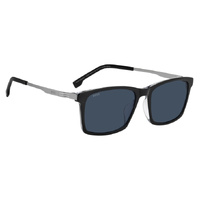 Hugo Boss BOSS 1836/G/S 7C5 KU 56 Black Crystal / Blue Avio Lenses
