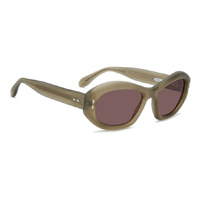 Isabel Marant IM 0237/S 3Y5 4S 55 Khaki / Burgundy Lenses