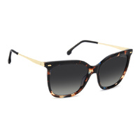 Carrera 3071/S 6UZ WJ 57 Teal Havana Gold / Grey Gradient Polarised Lenses