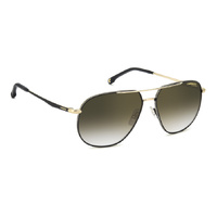 Carrera 363/S RHL D6 61 Gold Black / Green Gradient w Mirror Lenses