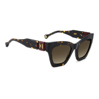 Carolina Herrera HER 0327/S 086 HA 52 Havana / Brown Gradient Lenses
