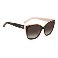 Kate Spade DAESHA 2/G/S 0T4 LA 55 Havana Pink / Brown Gradient Polarised Lenses
