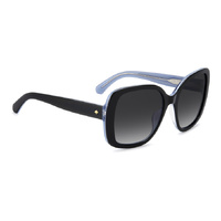 Kate Spade WENONA 2/G/S D51 9O 57 Black Blue / Dark Grey Gradient Lenses