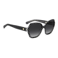 Kate Spade LAYNE 2/G/S 7RM 9O 57 Pattern Black / Dark Grey Gradient Lenses