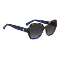 Kate Spade LAYNE 2/G/S X8Q 9O 57 Brown Blue Havana / Dark Grey Gradient Lenses