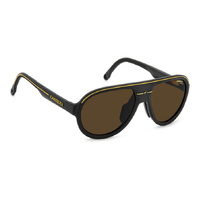 Carrera C Sport 09/S 003 70 57 Matte Black / Brown Lenses