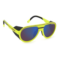 Carrera C Sport 09/S/XT 4CW MG 57 Yellow Black / Violet Mirror Lenses