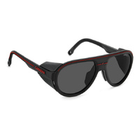 Carrera C Sport 09/S/XT BLX M9 57 Matte Black Red / Grey Polarised Lenses