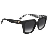 Moschino Love MOL099/S 7RM 9O 53 Pattern Black / Dark Grey Gradient Lenses