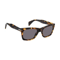 David Beckham DB 1222/S P65 UR 53 Brown Yellow Havana / Violet Lenses