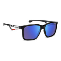 Carrera Ducati CARDUC 065/S 80S Z0 56 Black White / Blue Mirror Lenses