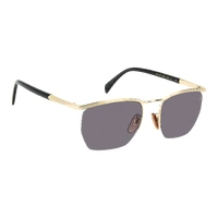 David Beckham DB 1225/S RHL 0D 55 Gold Black / Violet Lenses