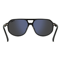 Carrera 375/S 807 Q3 59 Black / Grey Green Mirror Polarised Lenses