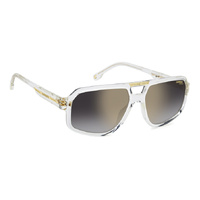 Carrera Victory C 26/S 900 FQ 59 Crystal / Grey Gradient w Gold Mirror Lenses