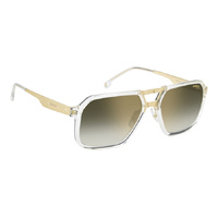 Carrera Victory C 27/S REJ D6 59 Crystal Gold / Green Gradient w Mirror Lenses