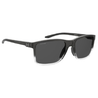 Under Armour UA Hustle XL FS2 M9 59 Grey Shaded Crystal / Grey Polarised Lenses