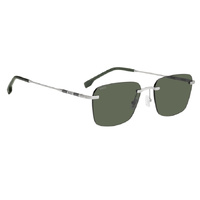 Hugo Boss BOSS 1925/F/S CTL QT 57 Matte Palladium / Green Lenses