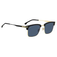 Hugo Boss BOSS 1888/G/S 2M2 KU 53 Black Gold / Blue Avio Lenses