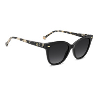 Carolina Herrera HER 0360/S TCB 9O 53 Black White Havana / Dark Grey Gradient Lenses