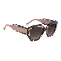 Carolina Herrera HER 0365/S QMJ HA 53 Havana Pearl Pink / Brown Gradient Lenses