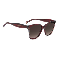 Carolina Herrera HER 0390/S LHF HA 56 Burgundy / Brown Gradient Lenses