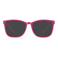 Polaroid Kids PLD 8077/S 35J M9 49 Pink / Grey Polarised Lenses
