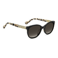 Kate Spade GENEVA 2/G/S WR7 HA 53 Black Havana / Brown Gradient Lenses