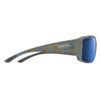 Smith Guide's Choice/N U1F 4J 62 Matte Flint Tarmac Tortoise / Dark Blue Mirror Chromapop Polarised Lenses