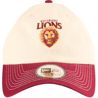 New Era Brisbane Lions Casual Classic Two Tone Chrome Contrast Beige OSFM