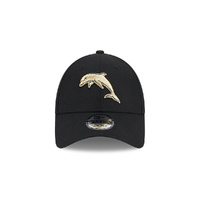 New Era The Dolphins 9Forty Kick Off 25 Black/Gold OSFM