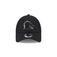 New Era Brisbane Broncos 9Forty Kick Off 25 Black/Gold OSFM