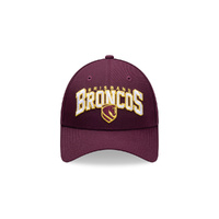 New Era Brisbane Broncos 9Forty Logo Arch Maroon OSFM