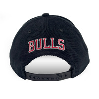 Mitchell & Ness Chicago Bulls Corduroy Retro Origins Black OSFM