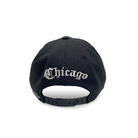 Mitchell & Ness Chicago Bulls Pro Pinch Gothic Letter Black OSFM