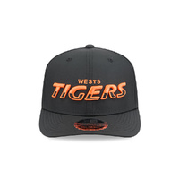 New Era Wests Tigers 9Seventy Prolite Split Script Black OSFM