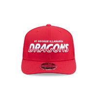 New Era St George Illawarra Dragons 9Seventy Prolite Split Script Red OSFM