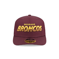 New Era Brisbane Broncos 9Seventy Prolite Split Script Maroon OSFM
