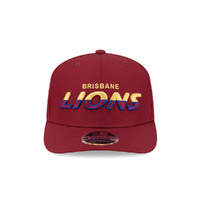 New Era Brisbane Lions 9Seventy Prolite Split Script Maroons OSFM