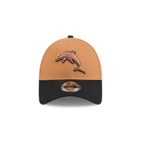 New Era The Dolphins 9Forty Two-Tone Bronzed Light Bronze/Black OSFM