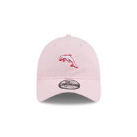 New Era The Dolphins 9Twenty Pastel Pop Pink OSFM