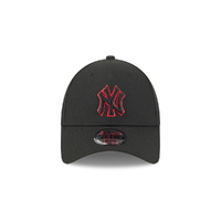 New Era New York Yankees 9Forty Seasonal Black/Scarlett OSFM