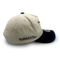 Mitchell & Ness Texas Longhorns Hitch 2 Tone Cord Origin White Cream/Black OSFM