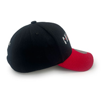 Mitchell & Ness Chicago Bulls Low Pro Stacked Black/Red OSFM