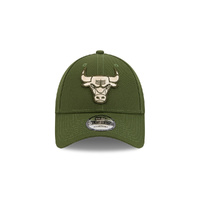 New Era Chicago Bulls 9Forty Rifle Green/Ivory OSFM